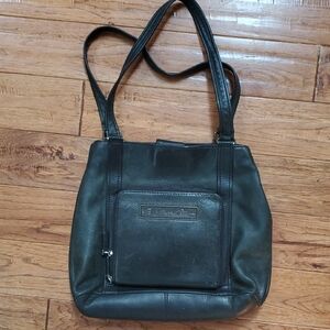 Fossil 90's Vintage Black Tote Bag